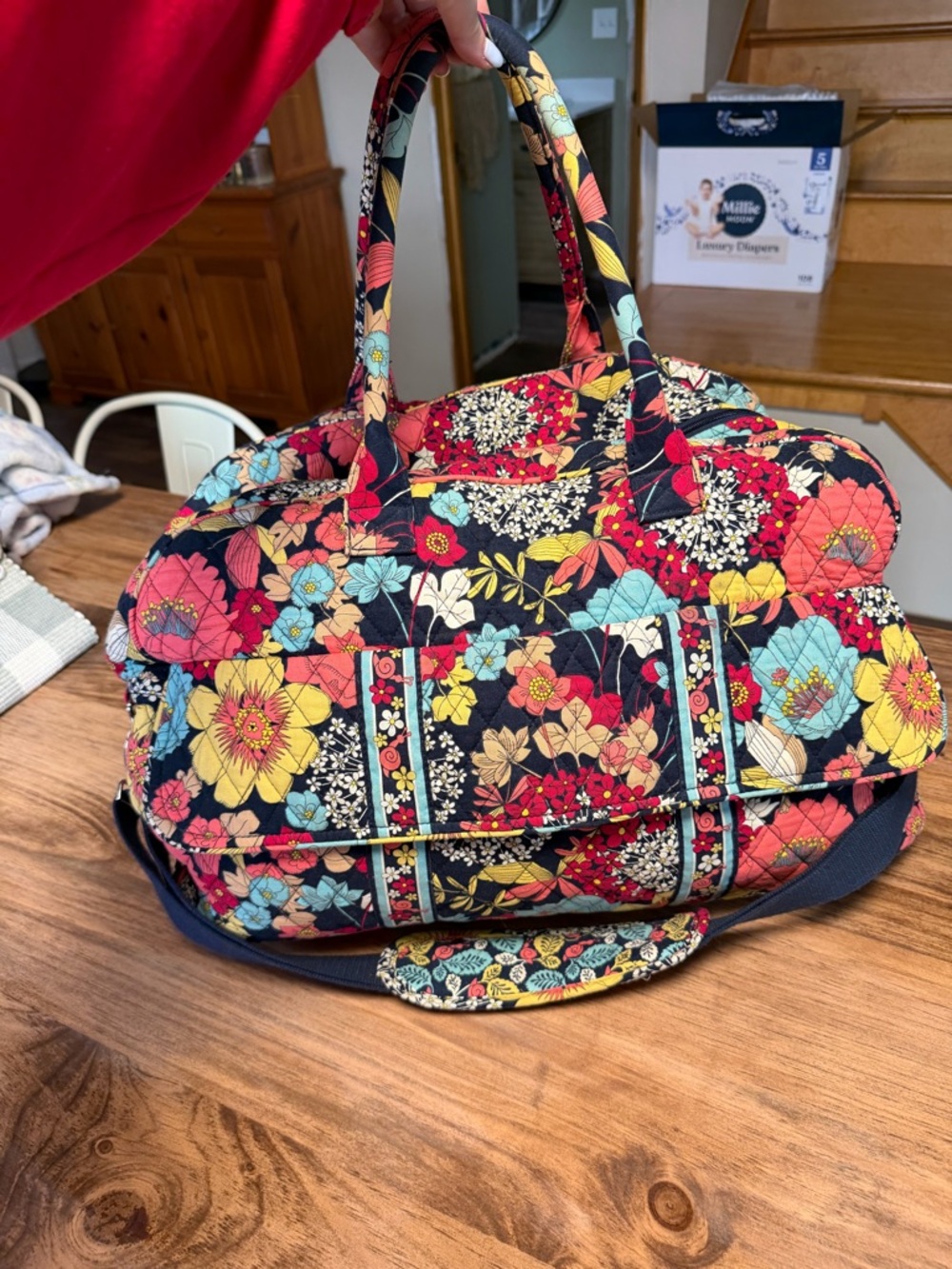 Vera Bradley Happy Snails Weekend Duffle Bag